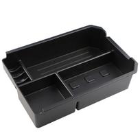 for Toyota RAV4 RAV 4 2013 -2015 ABS Car Armrest Storage Box  Center Arm Rest Glove Box Tray Case Organizer black
