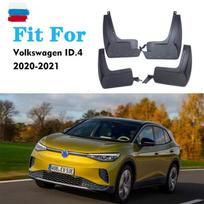 Mudflaps FOR Volkswagen ID4 VW ID.4 Mudguard Fender Mud Flap Guard Splash Mudguards Car Accessories Auto Styline Front Rear 4pcs juoda