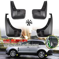 4pcs For Opel Vauxhall Antara Saturn Vue Daewoo Winstorm Holden Captiva 5 MaXX Front Rear Mudguards Mud Flaps Splash Guards black