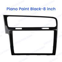 MIB ekrano rėmelis VW Golf 7 MK7 Golf 7.5 MK7.5 OEM 8 colių/9,2 colio Pianino juodos spalvos MIB radijo rėmo panelės Dekoratyvinis rėmelis Black 8 inch black