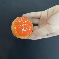 Minkštas mėsainis streso kamuoliukas Autizmo jutimo žaislas Streso ir nerimo mažinimo Fidget žaislai Suspaudžiamas dekompresinis žaislas as show orange