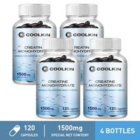 Coolkin 1500mg Creatine Monohydrate Capsules – Muscle, Energy 120*4