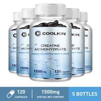 Coolkin 1500mg Creatine Monohydrate Capsules – Muscle, Energy 120*5