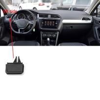 Skirtas VW Tiguan MK2 2017 2018 m. automobilio priekinio prietaisų skydelio oro kondicionieriaus išleidimo angos oro kondicionavimo angų skirtuko spaustukas 1pc right side black