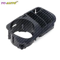 Car Central Control Water Cup Holder Storage For Mercedes Benz C E GLC Class W205 W213 X253 2015 2016-2018 Box Stowing black