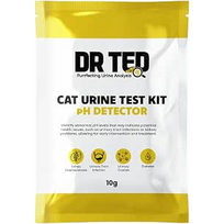 DR. TED šlapimo testo rinkinys katėms - pH lygiui šlapime nustatyti, 10 g
