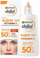 Kremas įdegio priežiūrai veidui Garnier Delial Super UV Vitamin C SPF50+, 40 ml