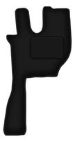 Juodas vairuotojo kilimėlis: Volvo FH16 - 4-os kartos Automatinė (2012 m-)