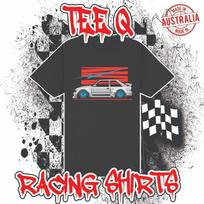 Ford Escort RS Turbo ~ Premium Black Gildan Cotton Tee Unisex T-Shirt XXXL gray
