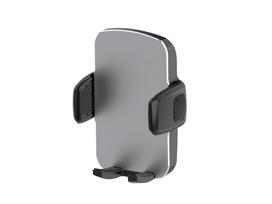 Rotatable Dashboard Phone Mount with Suction Cup & Auto-Lock gray