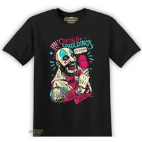 Captain Spaulding Ice Scream T-Shirt S-3XL House of 1000 Corpses Devil's Rejects L black