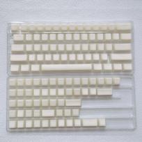 114 Keys Red Jade Pudding Keycaps Double Shot PBT Keycaps Translucent RGB Backlit Key Caps OEM Profile for MX Switches Keyboard black