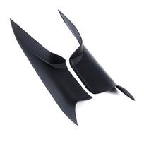 2Pcs Car Interior Door Handles Cover For BMW F01 F02 7 Series Front Rear Left+Right Doors Handle Pull Carrier Protective FRONT juoda