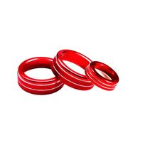 Automobilio stilius Mercedes Benz ABCE klasė GLK GLA CLA GLE ML GL AMG Oro kondicionieriaus garsumo rankenėlės apdailos dangtelis sidabras