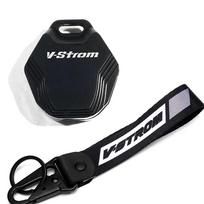 For Suzuki V Strom 650 1000 1050 1050XT 800DE Vstrom DL1050 DL650 800 DE Motorcycle Keychain Key Case Shell Cover Chain Keyring šviesiai mėlyna spalva