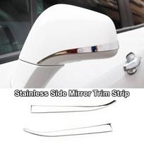 Skirta Buick Encore/Opel/Vauxhall Mokka 2013 2014 2015 2016 Chromuota šoninio veidrodžio juostelė Galinis spoileris Stabdžių žibinto rūko žibinto dangtelio apdaila side mirror strip gray