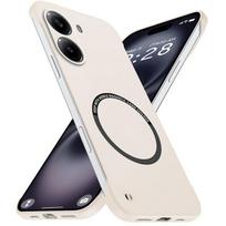 Magnetic Slim for Xiaomi POCO X7 Pro X7Pro Frameless Cases Lightweight Matte Anti-Scratch Hard Cover Borderless Shockproof Armor Poco x7 pro white