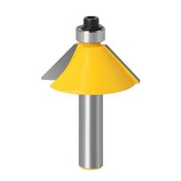45 Degree Chamfer & Bevel Edging Router Bit 8mm Shank Slotting Cutter  Woodworking Tools