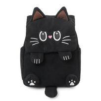 Schoolbag Korean version ins cartoon cat backpack bag female niche design cute student schoolbag large capacity versatile backpack Length 32 width 12 height 35 juoda