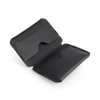 Portable Ultra-light ID Business Card Holder Mini Folding Wallet Multiofunctional Magnetic Buckel Coin Purse EDC Pouch gray
