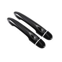 Skirta Renault Captur Kaptur Samsung QM3 2013- blizgus juodas automobilio durelių rankenos dangtelio apdailos priedai 2014 2015 2016 m. 2Dr 1 key 2 buttons black