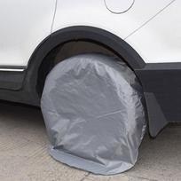 4PCS Universal 72/78/82CM Car Tire Cover Case Multifunctional Sun Protection Antifreeze Cover Spare Wheel Tyre Spare Storage 1pcs grey 82cm gray