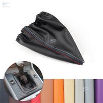For BMW 3 Series E36 E46 E30 E34 M3 Car Accessories Interior Center Control Gear Shift Dustproof Leather Cover black