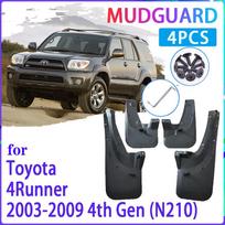 Automobilio purvasaugiai Toyota 4Runner 4 Runner SUV 2003-2009 2004 2005 2006 Purvasargiai Purvasaugiai Sparnai Purvasaugiai Auto gray
