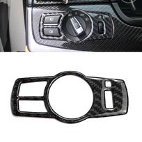 Automobilio stilius Tikro anglies pluošto interjero stogo jungiklio mygtuko dangtelio apdaila BMW F10 F07 F01 F25 F26 X3 X4 gray