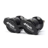 8mm Motociklo CNC Aliuminio Sūpynės Ritės Galinės Stovo Varžtai Slankikliai Priedai Kawasaki Ninja 400 2018- ninja 400 mėlyna