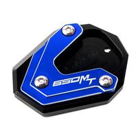 Motociklo atraminės kojelės praplėtimo padas Šoninės atraminės kojelės prailginimo pagalvėlė Skirta CFMOTO 650MT 650 MT CF 650 TR-G 650TR-G Priedai Blue-cfmoto blue