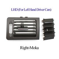 Dashboard W204 Air Conditioning AC Vent Grille Outlet Cover For Mercedes Benz C Class C180 C200 C220 C260 C300 C350 2007-2011 Moka Right gray