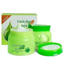 Ming Meng Xian Aloe Vera Hydrating Cream, 80g - Moisturizing for All Seasons, Unisex Face Cream Standard Size green