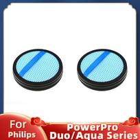 „Philips PowerPro Duo“ / „Aqua“ serijos dulkių siurblio filtro atsarginių dalių atsarginės dalys blue