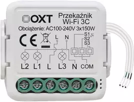 OXT T224 Mini Wi-Fi 4 kanalų relės modulis, Tuya Smart Life, sausas kontaktas, 10A/kanalui