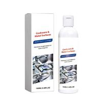 Professional Stainless Steel Metal Surfaces Cleaner for Kitchen Cookware Restores Shine To Metal Surfaces Quick Acting 1 gray