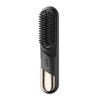 Anti-Scald Design Wireless Hair Straighteners Hot Comb Straightener  Travel Styling juoda