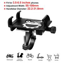 LANLE Bicycle Mobile Phone Holder Handlebar Mount Supports Aluminum Smartphone Bracket Motorcycle juoda