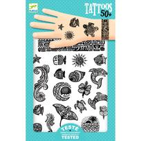 Laikinosios tatuiruotės DJECO Polynesia (50+ tattoos)