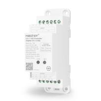 MiBoxer TZ2 LED valdiklis DIN bėgeliui, Zigbee 3.0 + RF, 12–48 V, iki 20 A