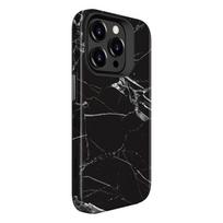 Evelatus EVEAPP15PMACPMB Armor TPU/PC dėklas Apple iPhone 15 Pro Max, juodo marmuro raštas