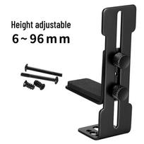 Metal Bracket for Graphics Card Support in Sea View Case - Prevents Sagging and Deformation black