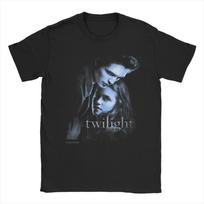2026 Classic Hot TV Series Twilight Still Graphic Print T-Shirt Women Men Streetwear Fashion Oversized O-neck Cotton Summer New Tee Short Sleeve Top XXXL gray