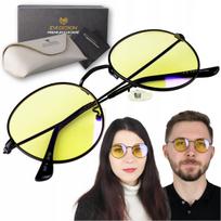 Kompiuteriniai akiniai EVI su mėlynos šviesos filtru ir antirefleksine danga, 129 mm