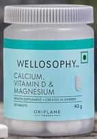 Oriflame Wellosophy Kalcis, vitaminas D ir magnis (30 tablečių)