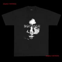 Baby Keem Merch Limited Edition Casino Face Rhinestone T Shirt Vintage Stylish Versatile Fashion S black