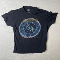 Def Leppard Adrenalize Band T Shirt Black Cotton Short Sleeve Mens Size Medium Unisex T-Shirt XXXL gray