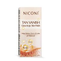 NICONI Tan Vanish Gluta-Kojic Momentinis įdegio šalinimas ir spindesys 180g