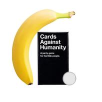 Cards Against Humanity Atsitiktinis vakarėlio angliškas stalo žaidimas kortos - Linksmas ir aštrus vakarėlio žaidimas suaugusiems yellow