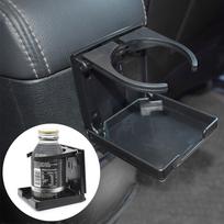 Car Drinks Cup Holder Universal Adjustable Folding Cup Drink Holder Mount Car Door Back Seat Cup Drink Holder Drink Mount black